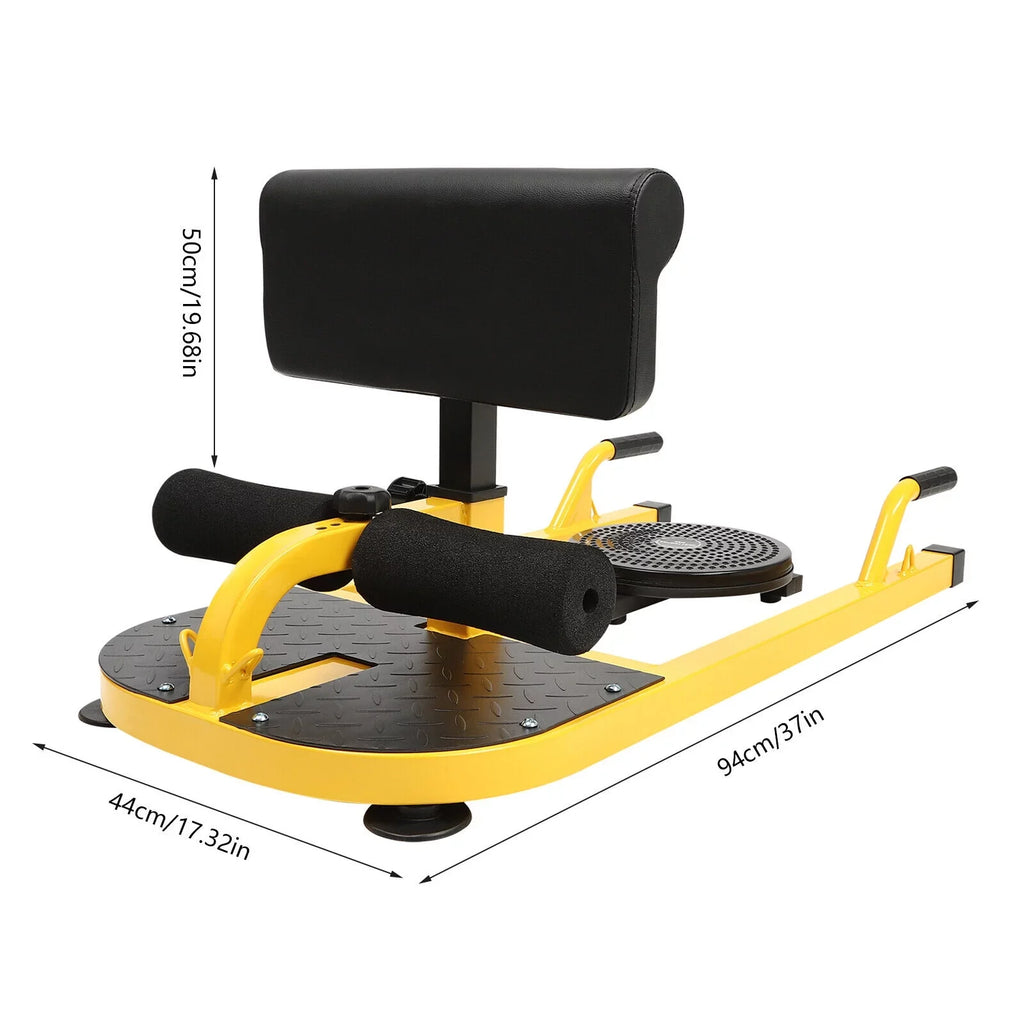 Gym Ab Machine Multifunctional Squat Adjustable Squat Home Trainer Deep Sissy