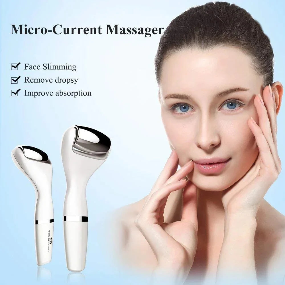 Anti-Aging Steel Face TOUCHBeauty with Roller Body Stainless Massager