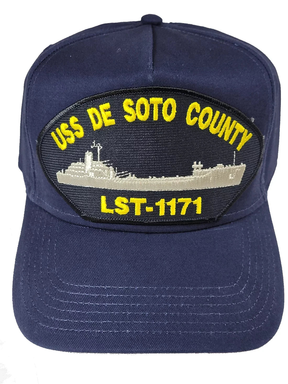 Navy - Owned - HAT DE LST-1171 Blue Ship SOTO County Business USS Veteran