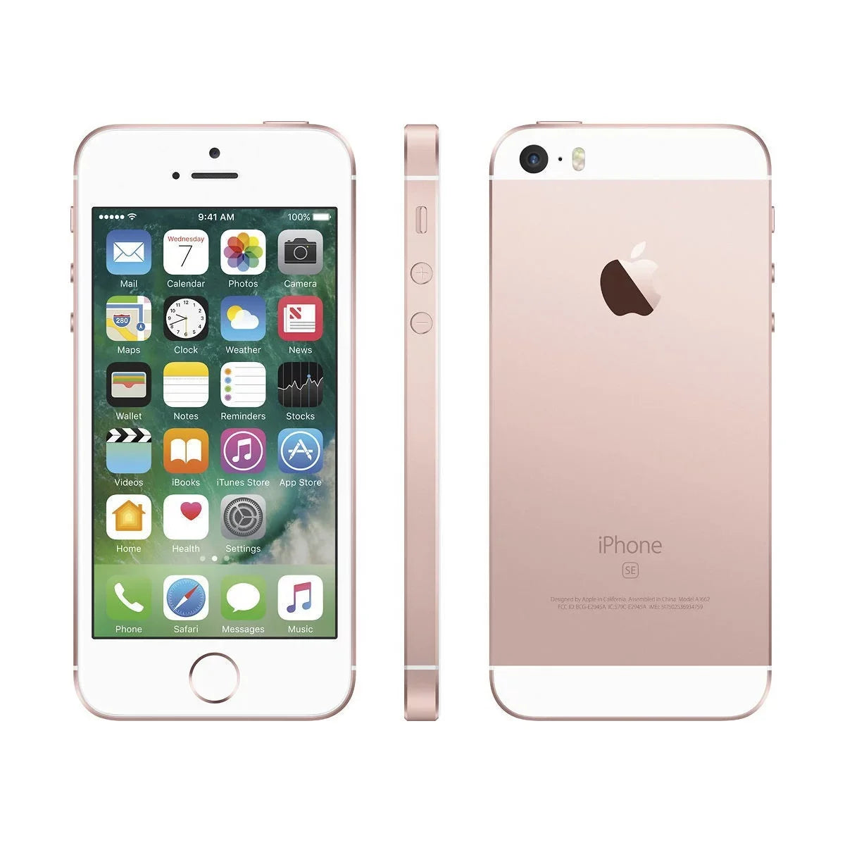 Rose Unlocked Gold Apple (Refurbished) SE 16GB, Restored iPhone GSM -