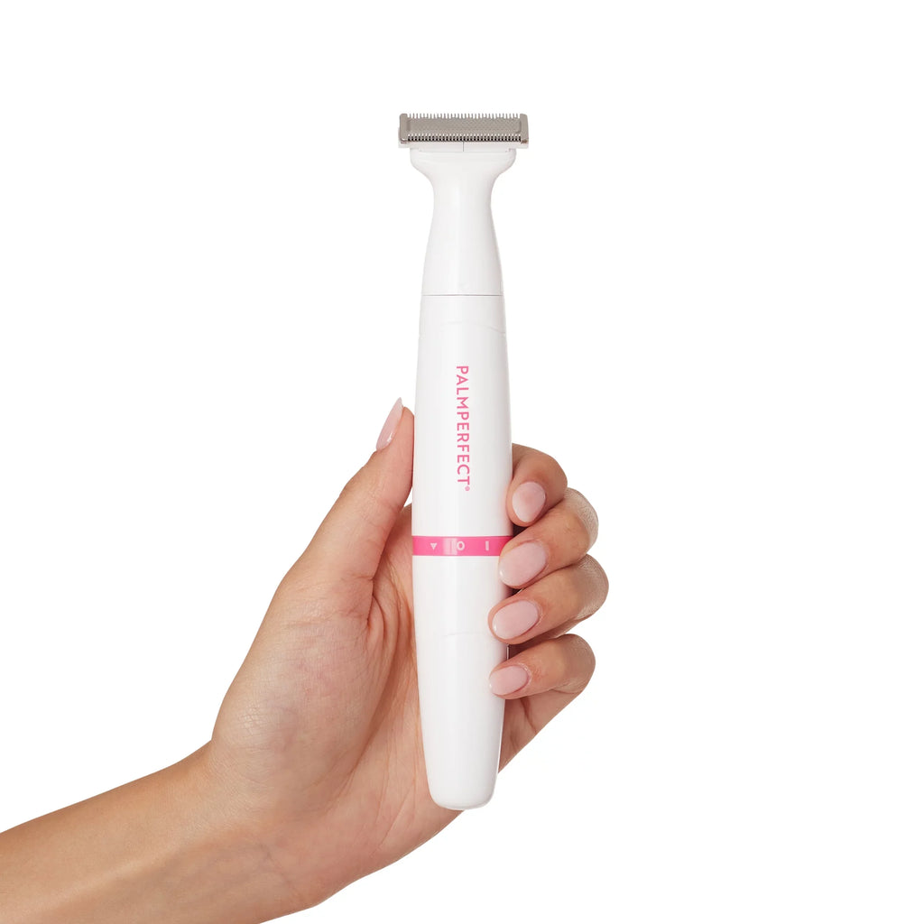 3 Shaver Resistant, Interchangeable PALMPERFECT Total Heads, Electric Water Grooming System, Female