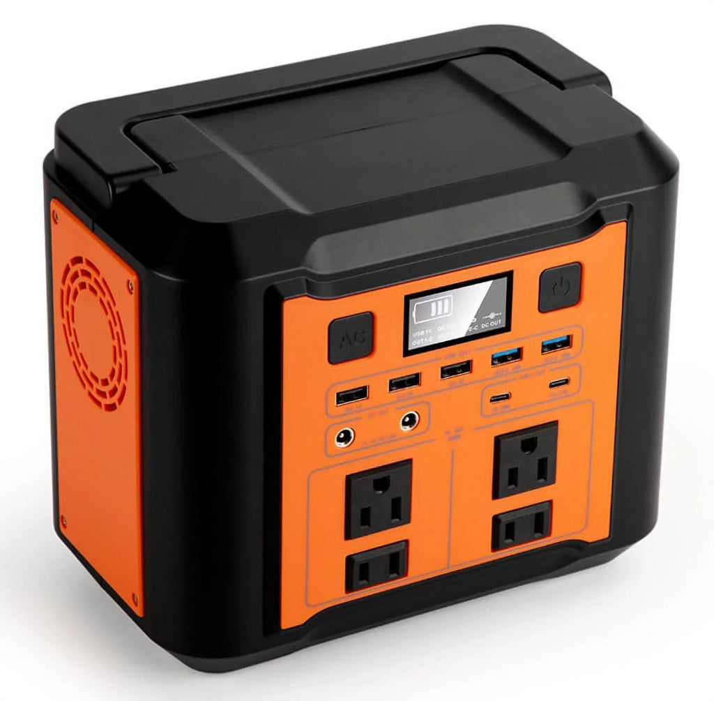 296WH Lithium Portable Battery Station Generator Solar 300W Power 80AH