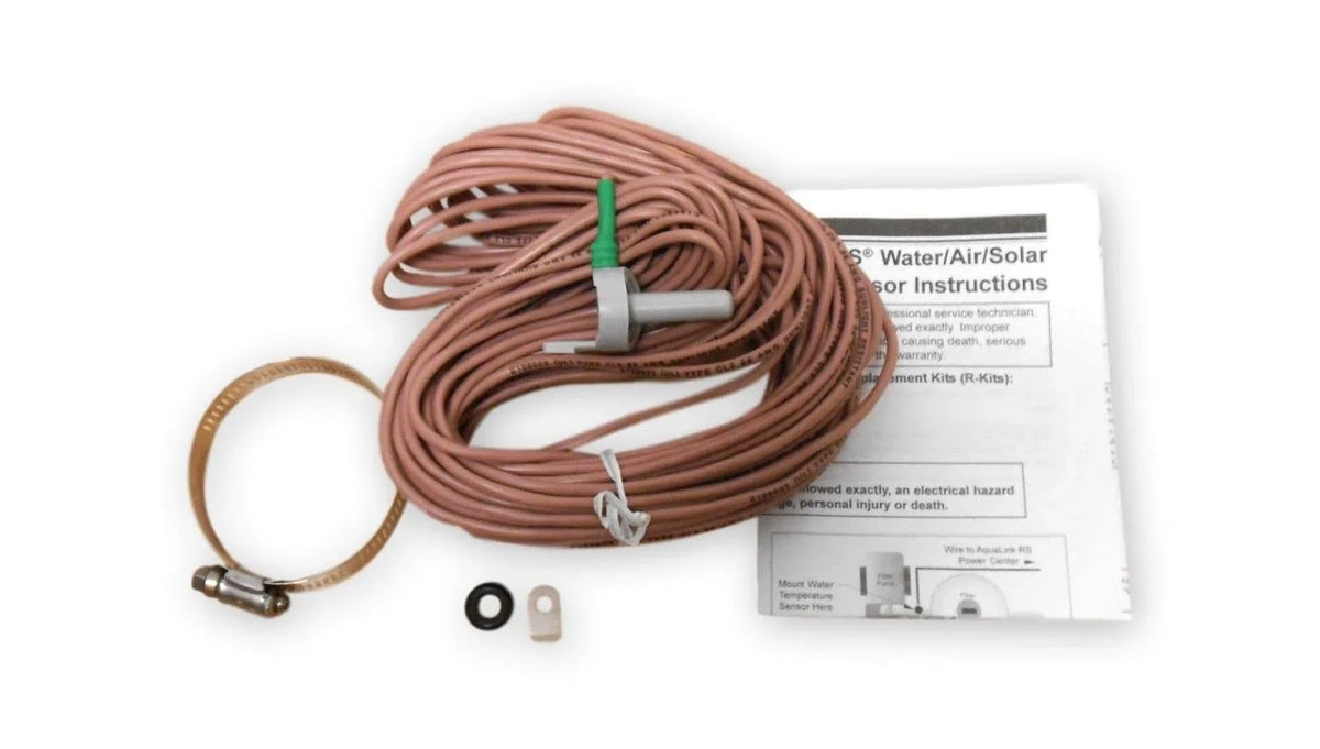 with Air, Jandy Kit, Temperature 50' Gray (Water, RS AquaLink Cord 7786 Sensor Solar)