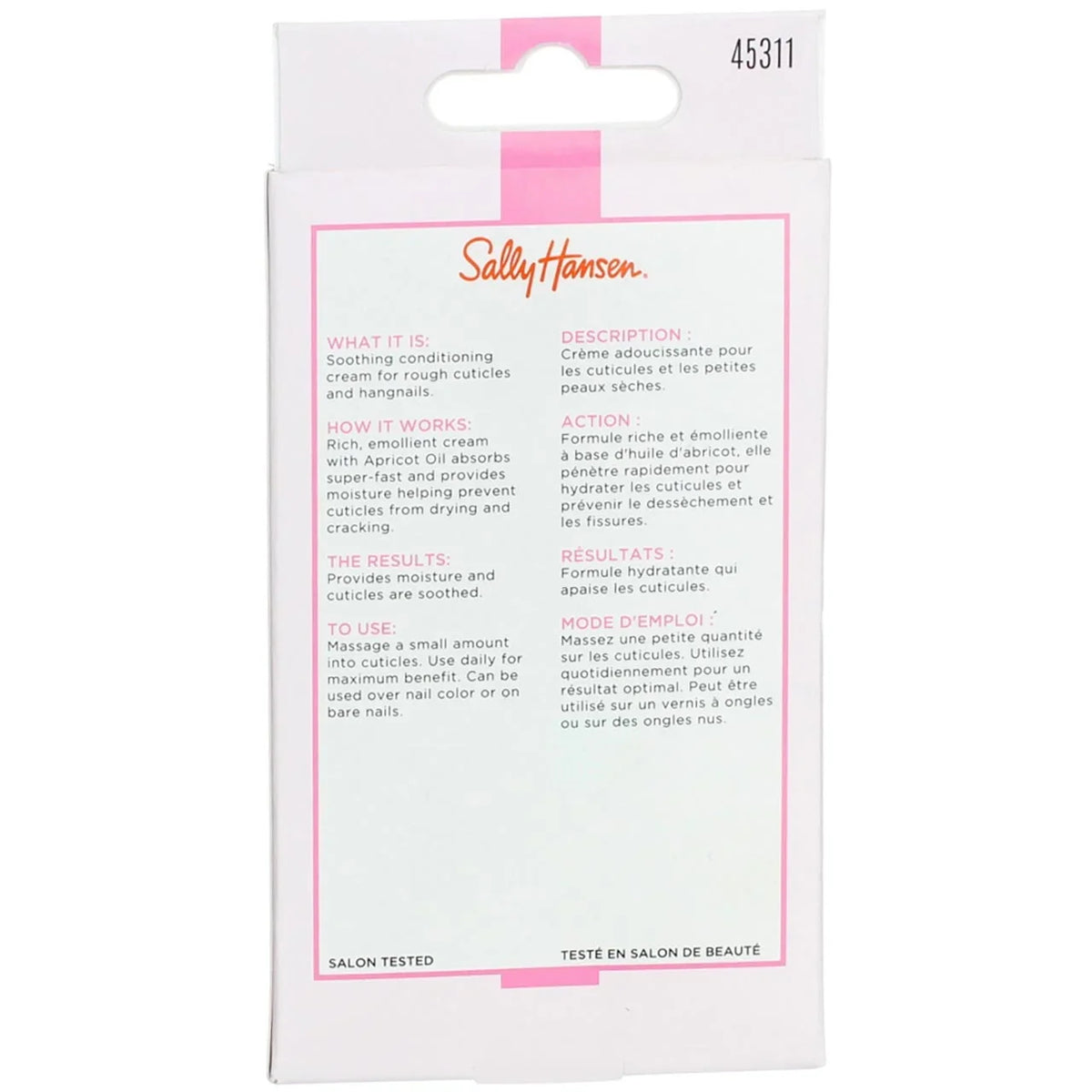 oz Hansen Massage Cuticle Pack - 4 Sally Cream 0.4