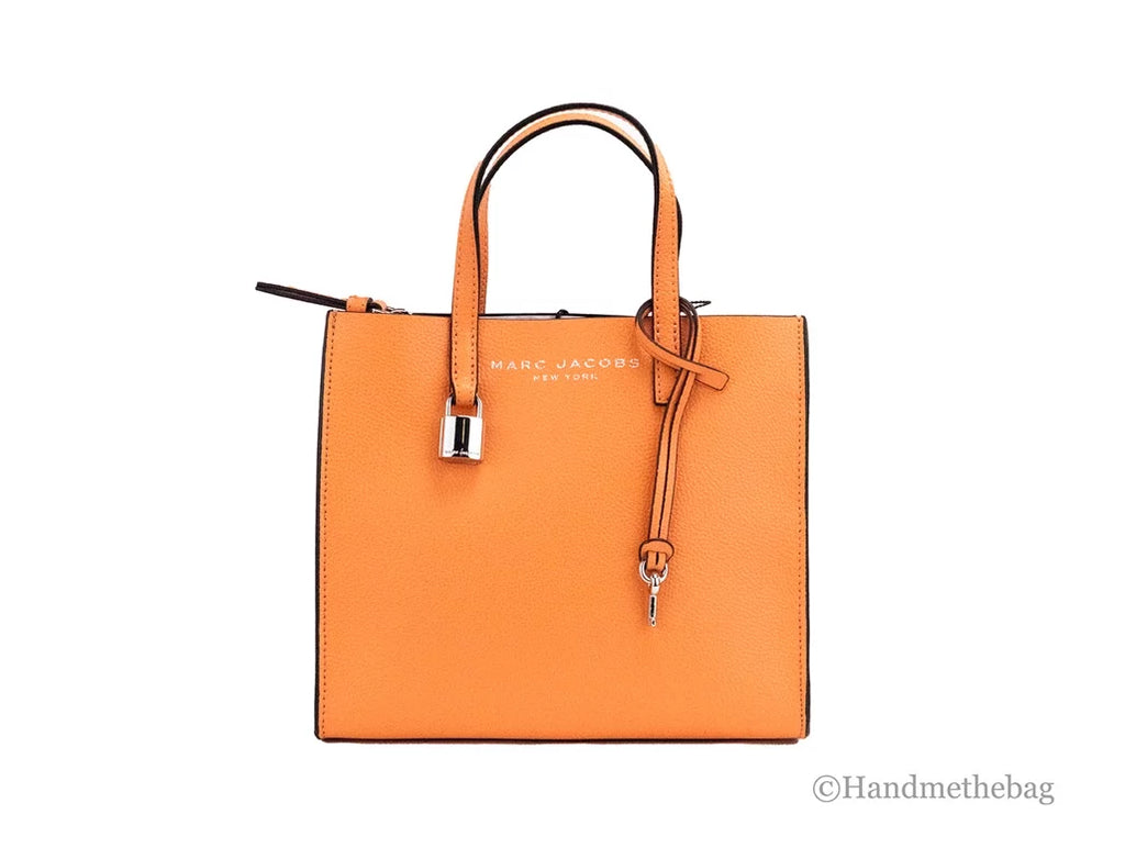 Purse Melon Crossbody Marc Tote Leather Pebbled Grind Mini Jacobs Handbag