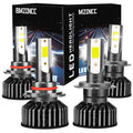 Bright 2018 9005 H7 2019 Mitsubishi for Headlight LED Super BMZONCC Combo High/Low Beam Bulbs Outlander 2017