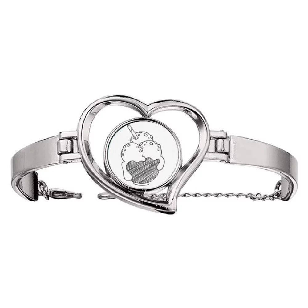 Ice Jewelry Bracelet Ball Heart Bangle Bowl Black Wire Biscuits