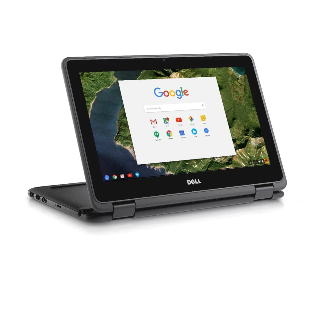 Dell Chromebook RAM, 2-in-1 Multi-Touch 11 16GB SSD) (Intel 4GB 3180 11.6" Celeron,