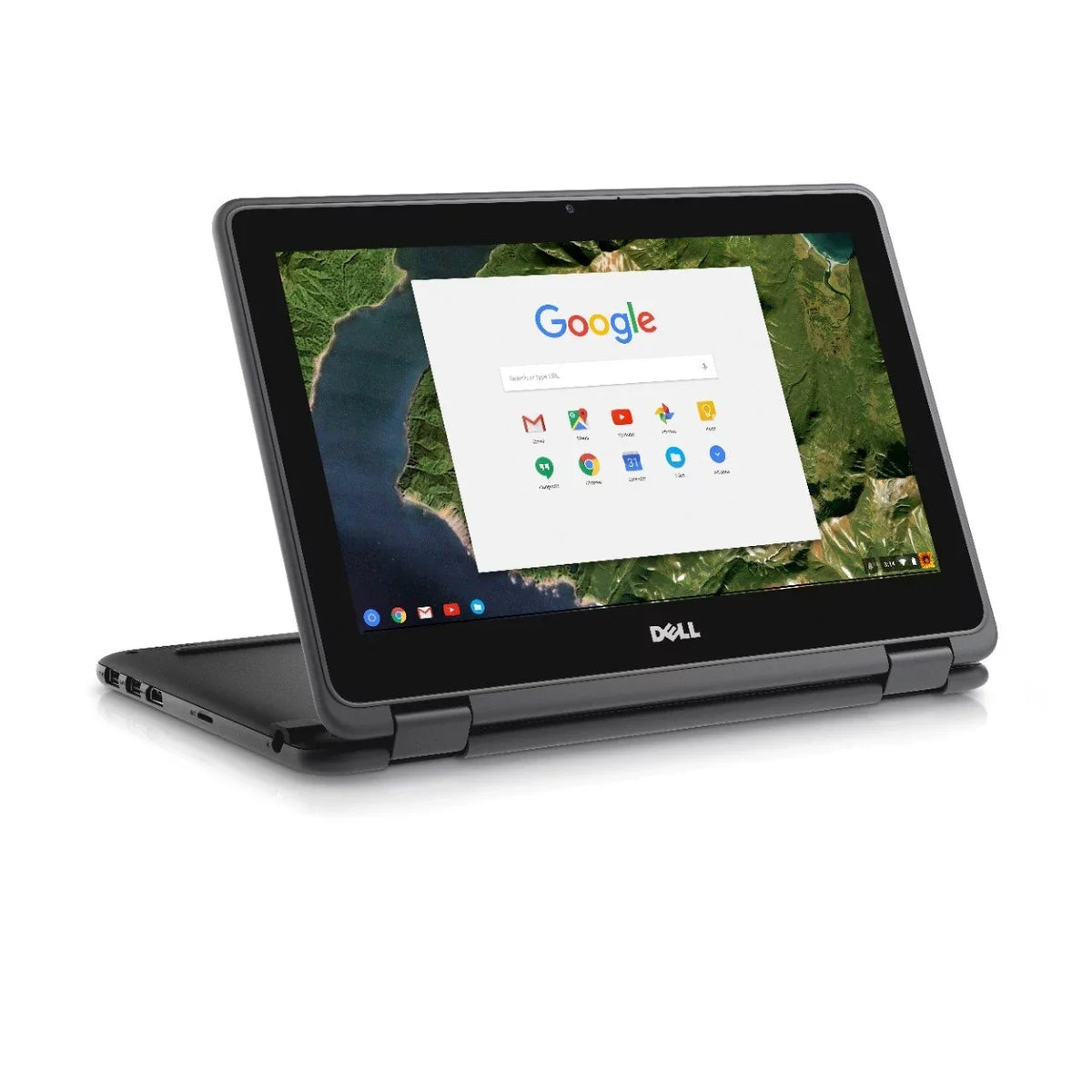 Dell Chromebook RAM, 2-in-1 Multi-Touch 11 16GB SSD) (Intel 4GB 3180 11.6" Celeron,