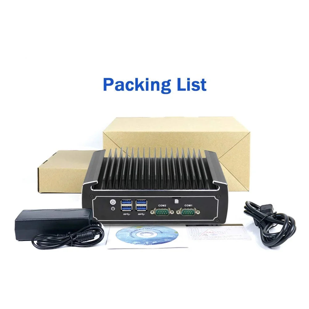 HDD, Card 8GB Fanless Gen, Industrial 8th 2 SSD 8250U Computer, 10 Dual Pro Nic, HD, Ram 1TB 128GB CPU, 4 Mini Core Windows Mini DP, COM, SIM Powerful i5 Slot, Cores PC, PARTAKER 4K 4*USB3.0,