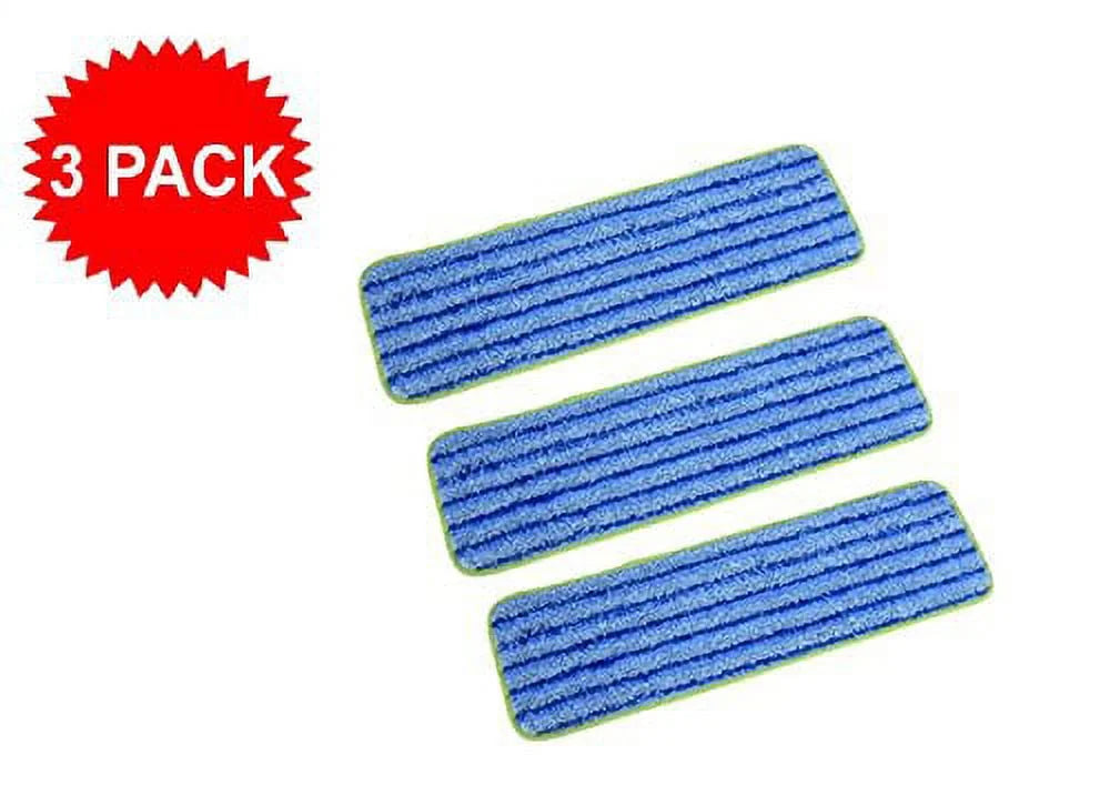 Starfiber Pack) Scrub (3 Star Mop Microfiber Pad Super Pro