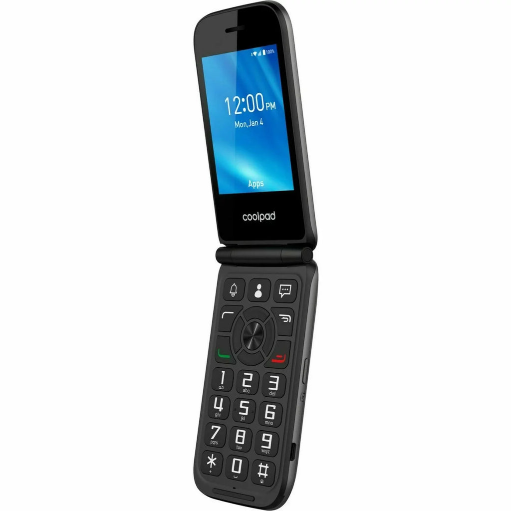 Phone Phone GSM LTE Belleza (Used) Flip 8GB COOLPAD Gray 4G CP3321AT Unlocked -