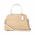 Crossbody Coach Mini Signature chalk 91494 Handbag Lillie khaki Carryall
