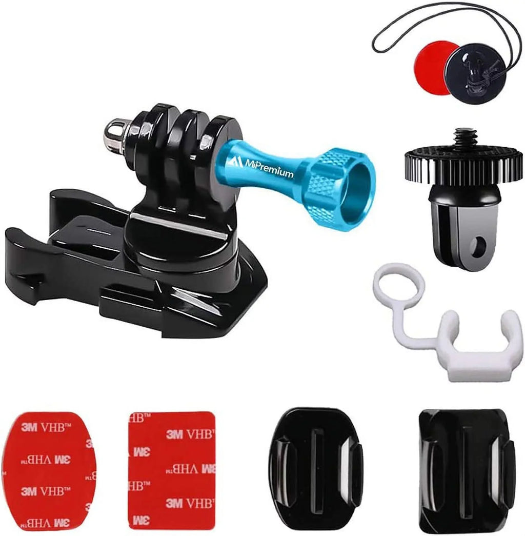 Surf Adhesive 4 & Hero Board Black 5 3M 10 Pads Mount 3 6 for Sticky Silver 7 1 Adapter Helmet 9 2 GoPro 8 &