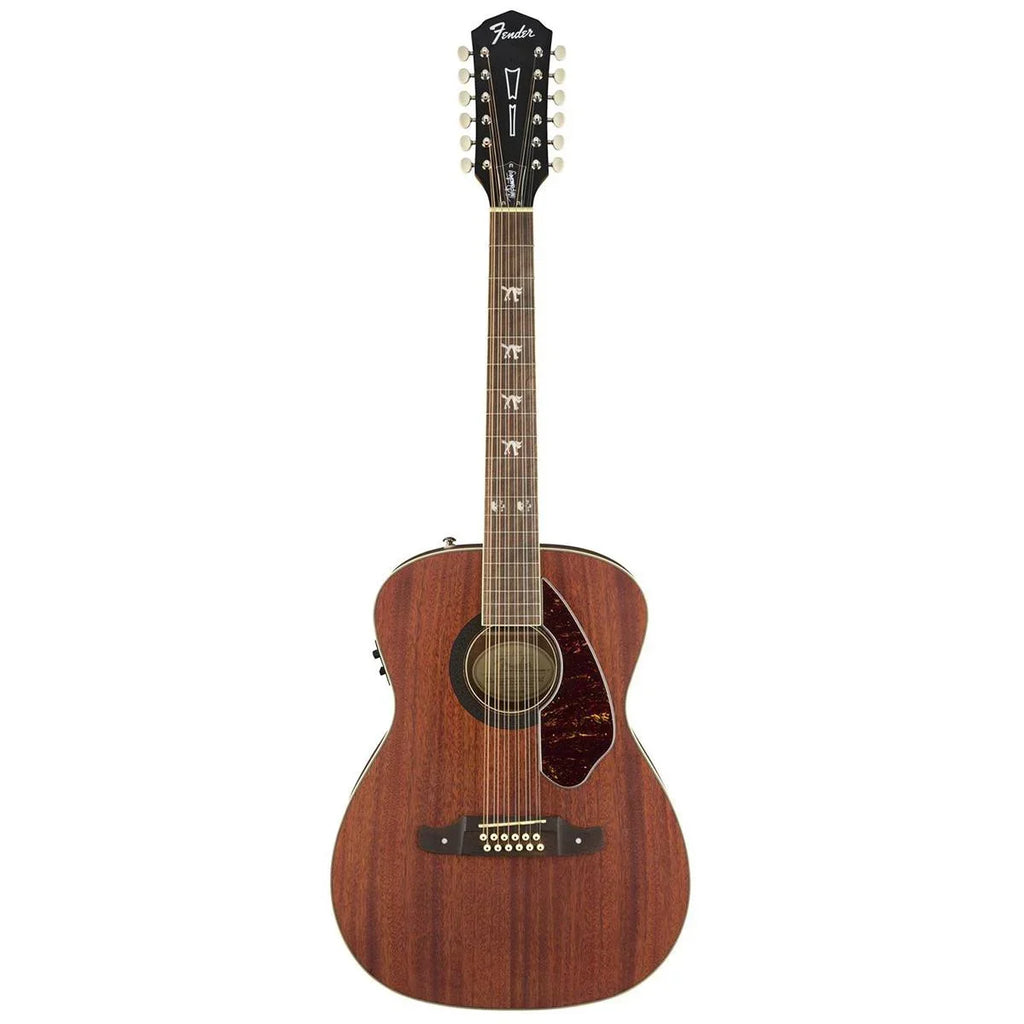 Natural, 12-String Fender 2-Year Acoustic Guitar, Tim Concert Armstrong Walnut Hellcat Warranty, with Fingerboard