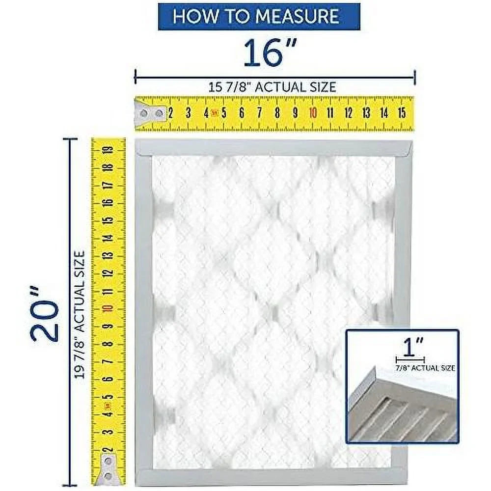 5" 25" (Actual 24 2-Pack Replacement MERV FC100A1037 3/8") 7/8" With Compatible X 7/8" X 13 20" Size: For X 19 X 4