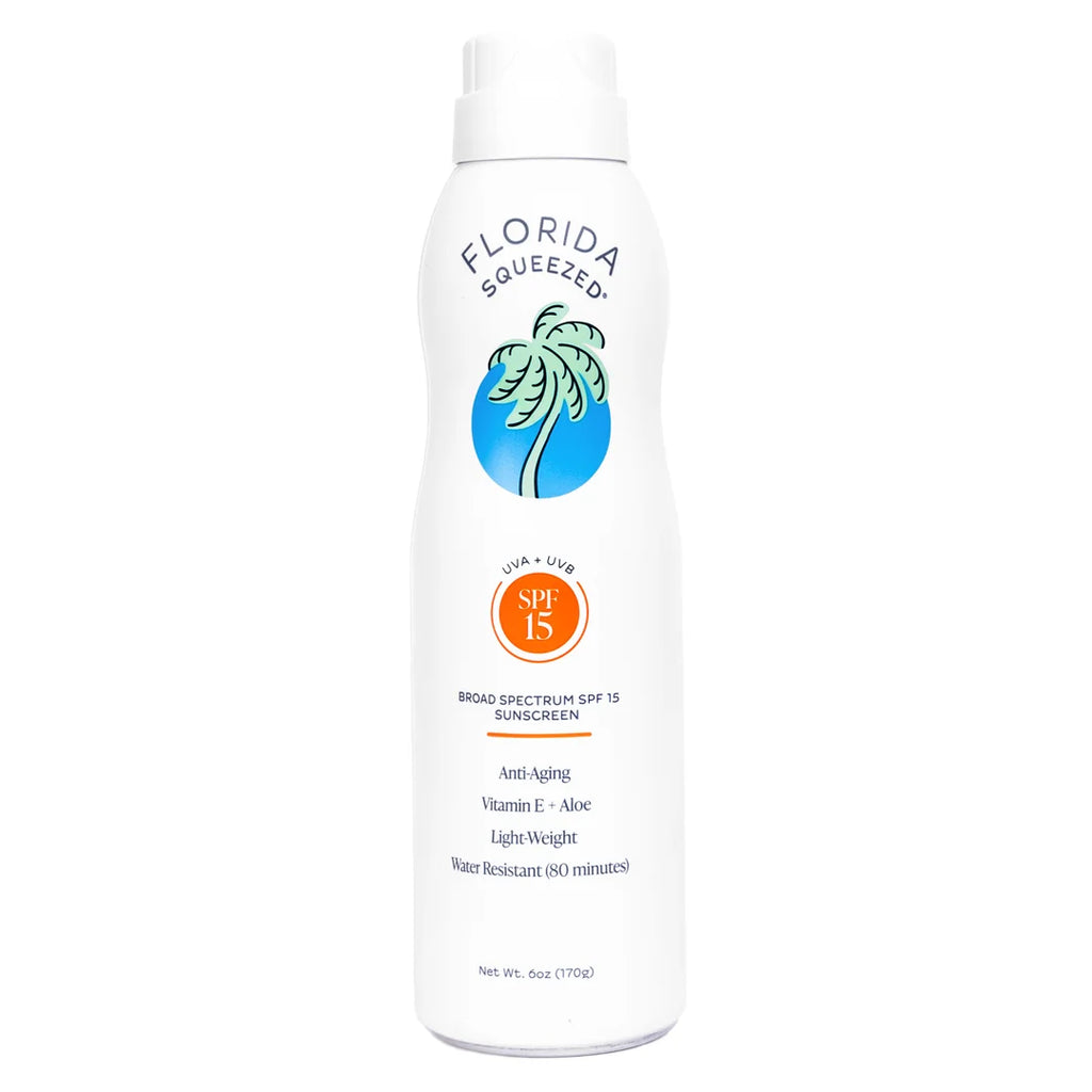 oz 6 15 Non-Aerosol Spray Squeezed Florida SPF Sunscreen