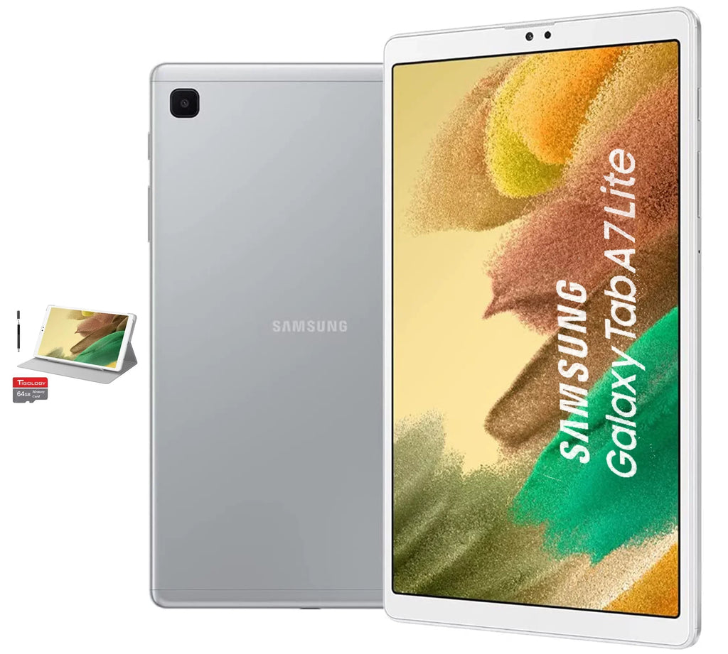 Galaxy (Wi-Fi),3GB with A7 SAMSUNG 32GB Accessories 8.7" Tablet Silver Tigology RAM, Tab Storage, Lite, 32GB