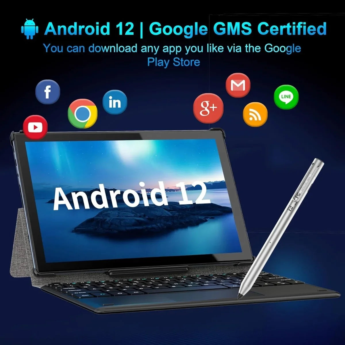 Entertainment Display, Your Center Ultimate Full Radio, 10.1": Android FM BYYBUO with 12 Tablet HD