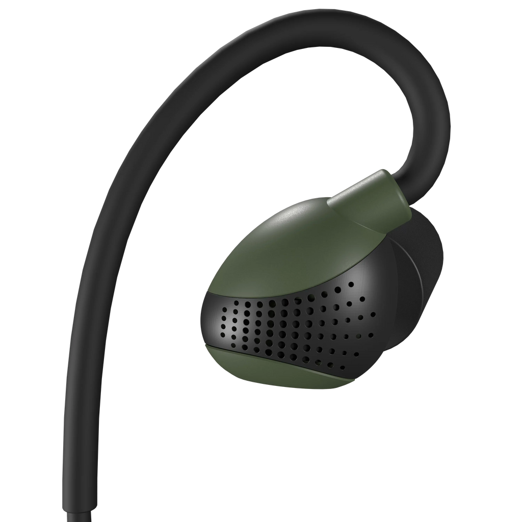 ISOtunes Advance Tactical BT Hearing Sport Shooting Bluetooth Earbuds: Protection (Green)