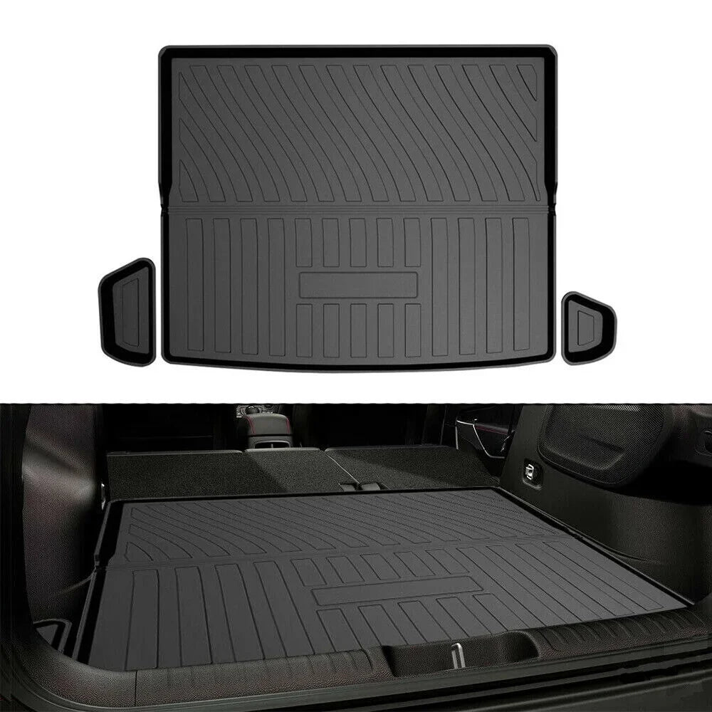 2019-2023 Waterproof Custom for Cherokee TPO Carpets Trunk Liner Jeep Mats Cargo
