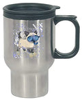 Mug Steel Air - With - Bubbles Funny Dog Snorkeling Mask - Travel Stainless