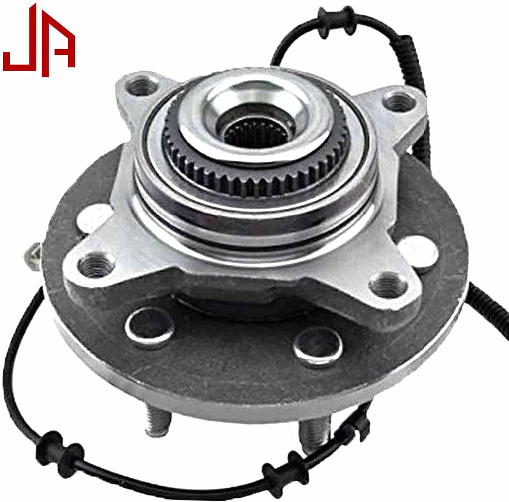 Front Wheel Lugs JADODE Bearing w/ABS, for F-150 6 Mark Assembly 4WD Wheel Lincoln Replacement Hub 515079 2006-2008 LT Bearing Ford 2005-2008,