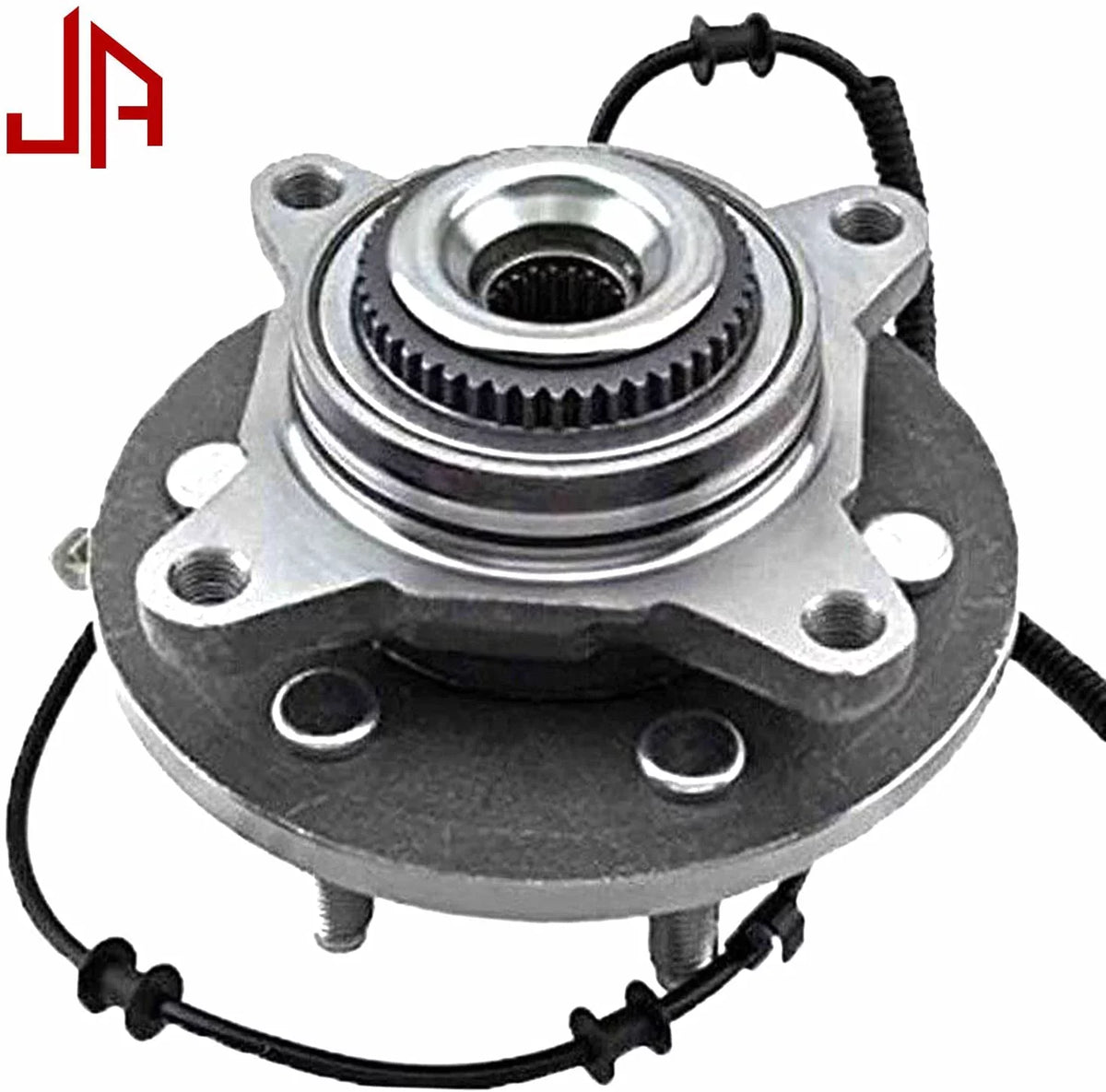 Front Wheel Lugs JADODE Bearing w/ABS, for F-150 6 Mark Assembly 4WD Wheel Lincoln Replacement Hub 515079 2006-2008 LT Bearing Ford 2005-2008,