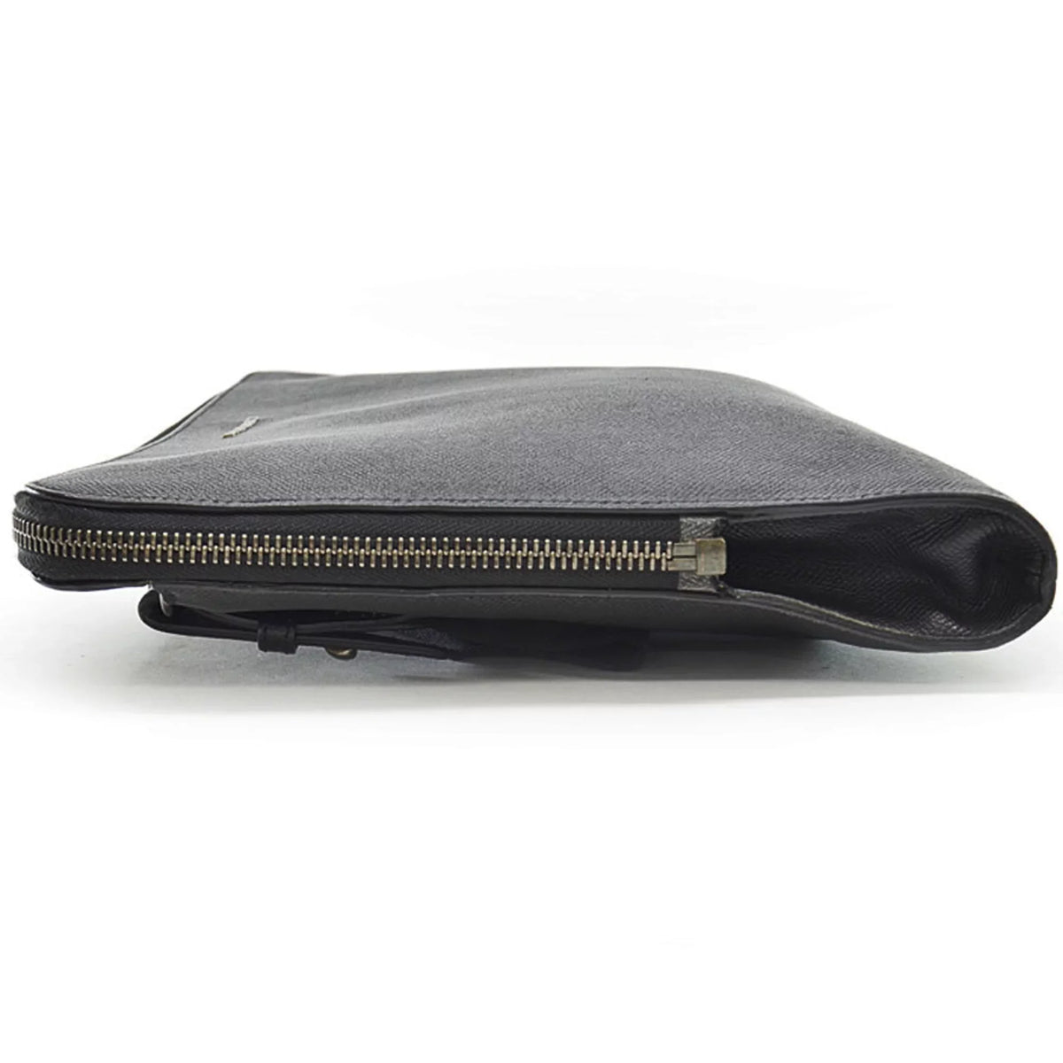 Burberry BURBERRY Pre-Owned Canvas Leather Bag (Good) Nylon Shoulder Black Men