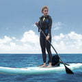 ft Inflatable Board Accessory with Board 10.6 SKYSHALO Paddle Seat Kayak Up Stand