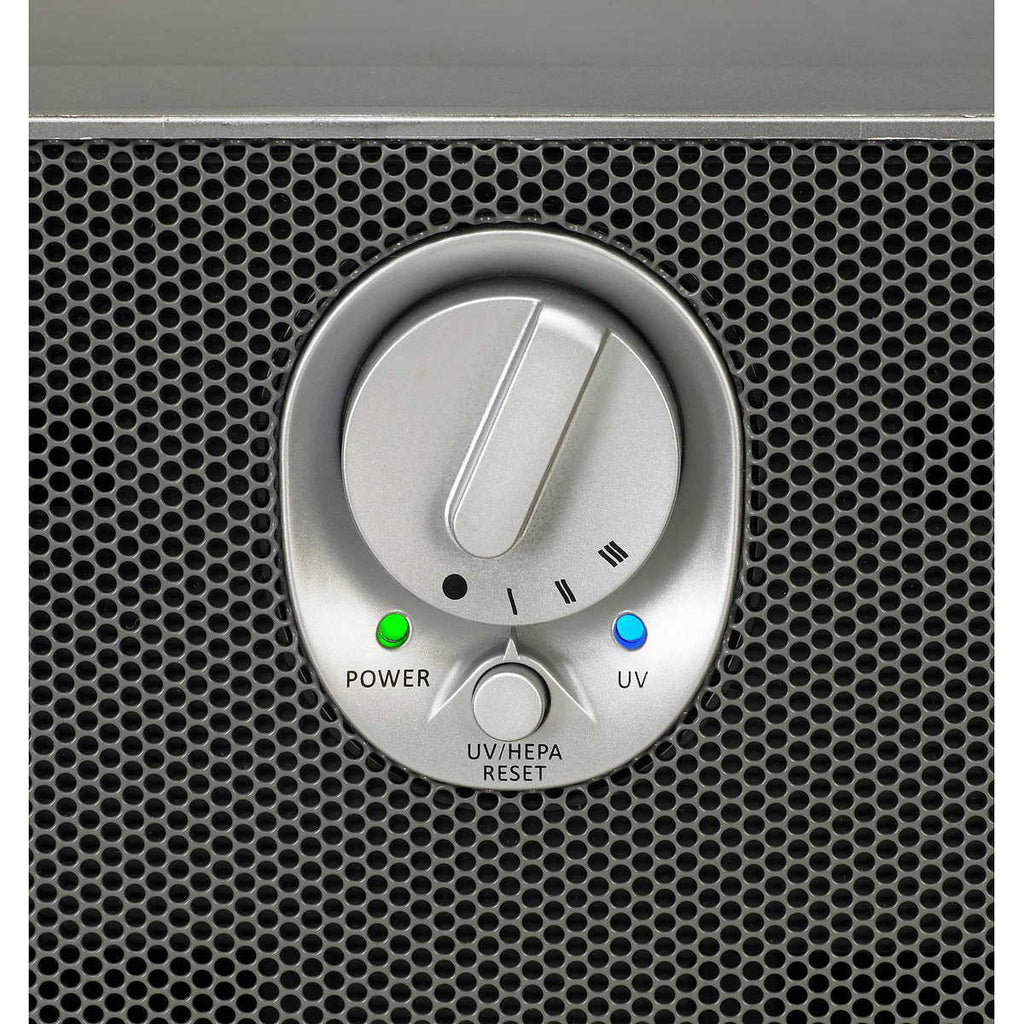 Air HEPA Reduction, Purifier, with Sanitizer GermGuardian 22 True and Odor 2-pack UV