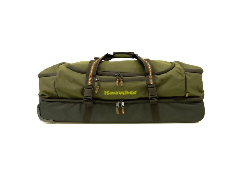 Luggage Roller Travel - Gear Storage Green Storage - Compartments XS Bag Fishing Fly - Dual Snowbee