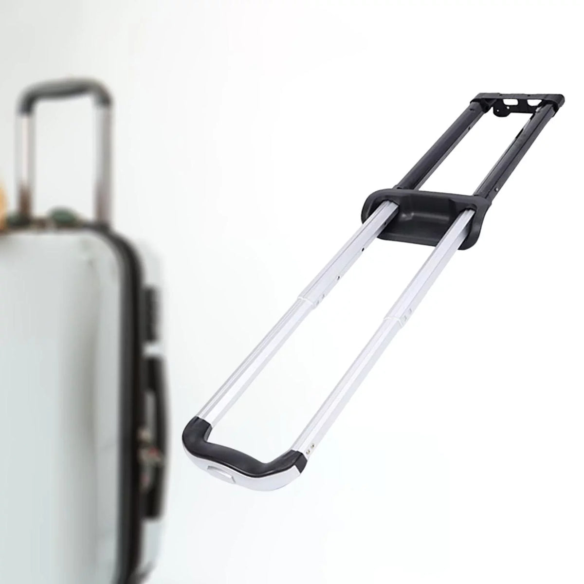 Bucket Black Pull Rod, , Handle, Speaker Case Suitcase Cart Replacement Luggage Telescoping Sections Trolley adjustable Three for Ice Parts