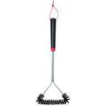 In. PK, 1 Stainless Cleaning Steel Grill 18 Brush Weber 3-Sided Bristles