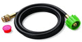 Q Portable Kit Go Hose 5' Propane Gas Weber Anywhere Grill Length