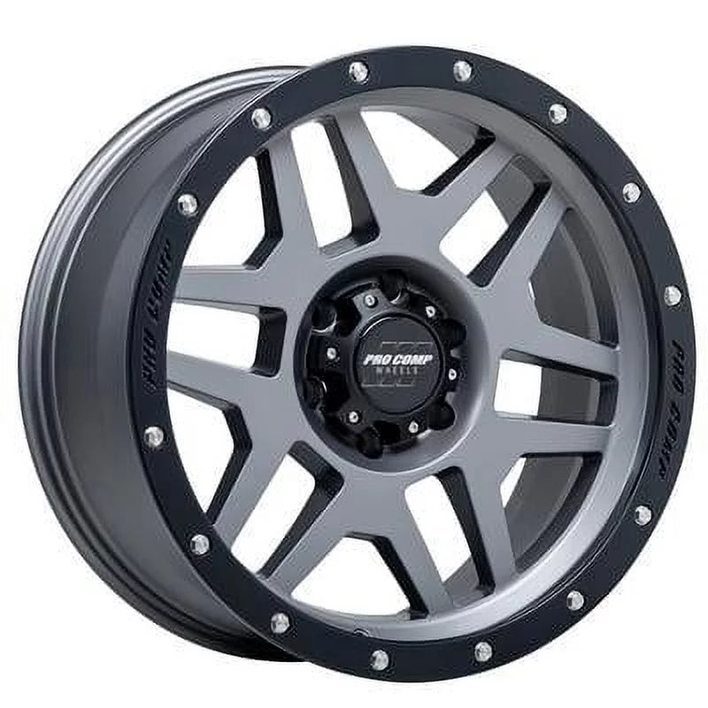 6x5.5 Comp - with Pattern Graphite Bolt Wheel, Phaser 41 2641-298345 Pro 20x9 Series -