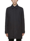 Dark Mens Mac Microtene $940 Raincoat Large - Zegna Navy Coat NWT Z