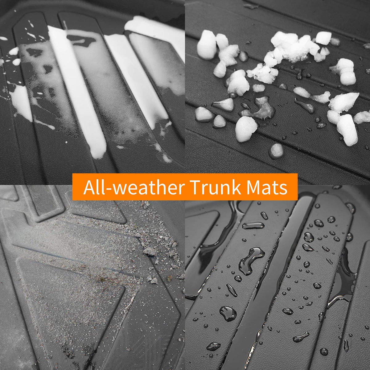 2022 Mats+Floor Y Tesla (Trunk Model Cargo Liners 2020 Tesla Mats) Mats Floor Trunk 2021 Y Weather Mats All Accessories for 2023 Model Fit