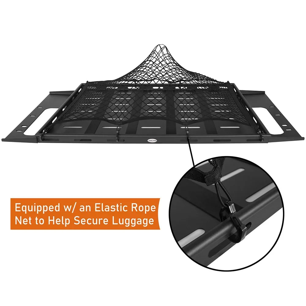 2021 Basket Hooke Ford Storage for Hardtops 4 Rear Bronco 2023 Door Road Rack 2022 Cargo