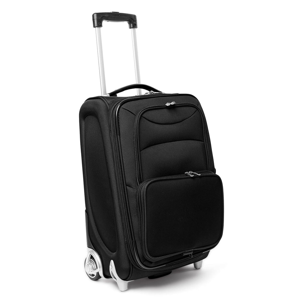 Suitcase Rolling Carry-On State 21" MOJO Softside Black Florida Seminoles