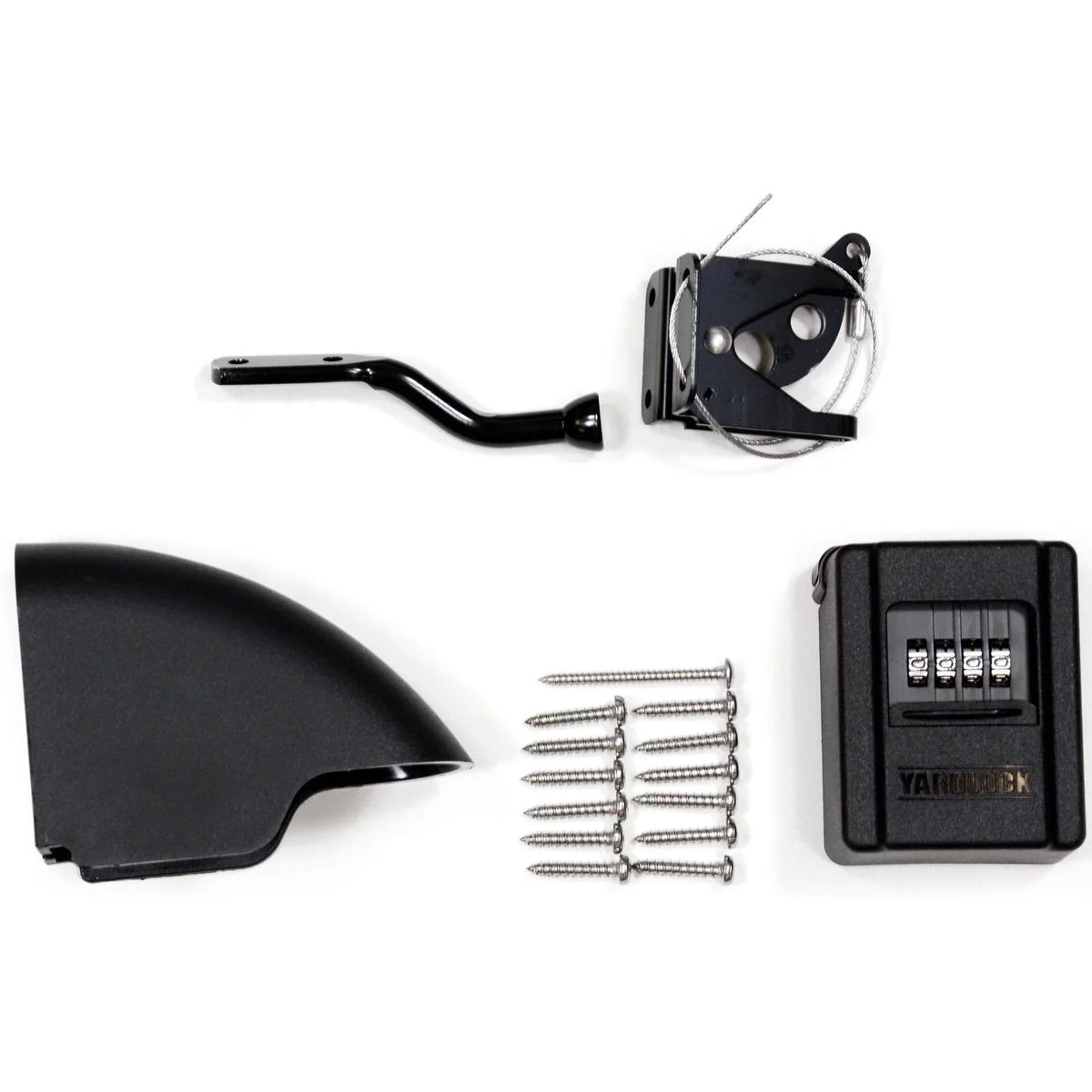 Gate Lock YARDLOCK Keyless Gatelock, Secure (MBX-2016Y-3ESF)
