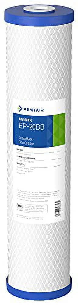 Pentek 5 Microns Carbon Filter x Block EP-20BB 20" 4-5/8", Cartridge,