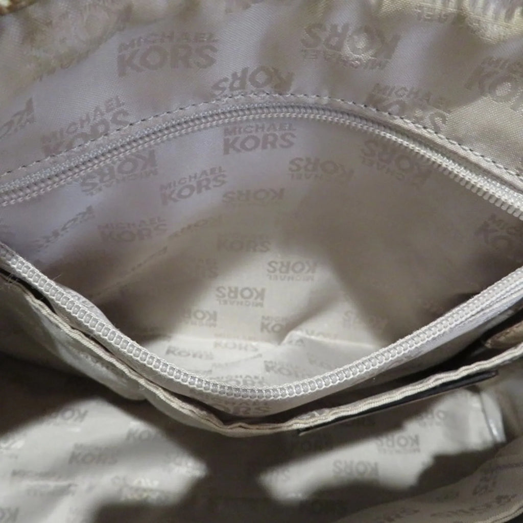 Signature Boston 2WAY Kors (Good) Bag Satchel MK Small Michael Shoulder Women Pre-Owned