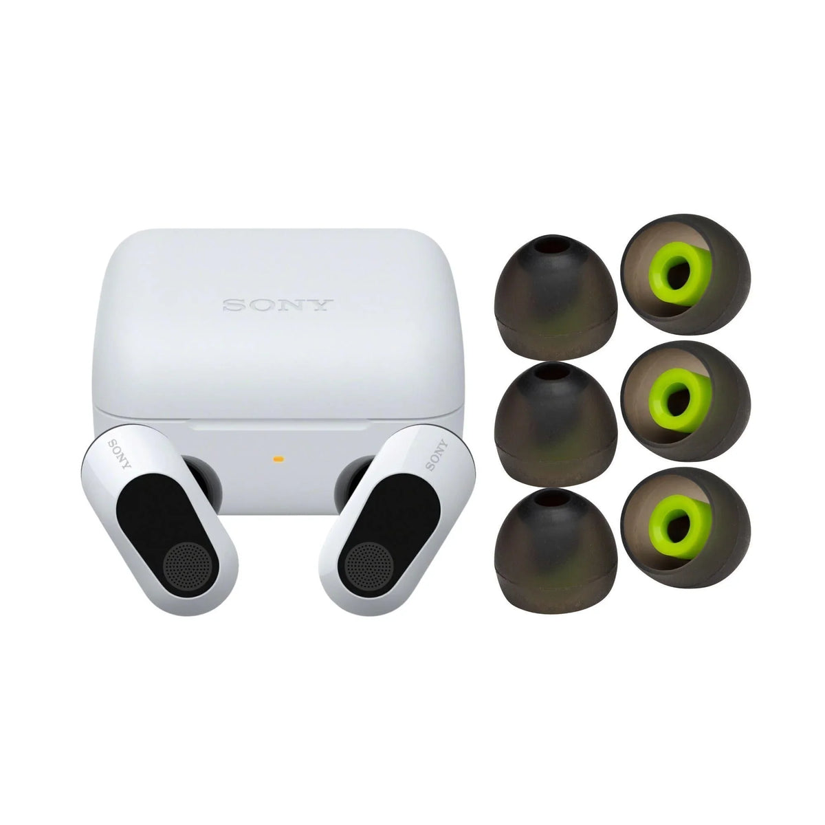 with Gaming Buds Earbuds Silicone INZONE Earbuds (White) Noise Canceling Truly Sony Wireless