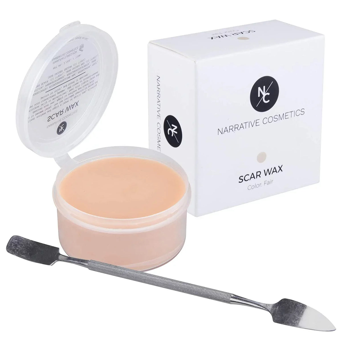 and with FX Kit and Theatrical - - Scar Sponge Special Wheel, Paste, Makeup Blood for Color Effects Sided Double Perfect Foam Spatula, Makeup Block Narrative Cosmetics Starter 6 Scab Wax Bruise