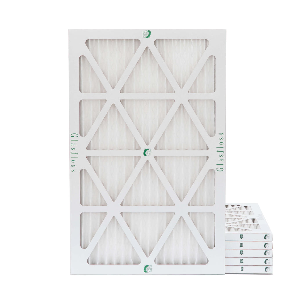 Pleated 11-1/2 MERV 24-1/2 12x25x1 Pack Size: Glasfloss. 10 x 6 7/9 of Actual Filters x Air by