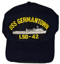 LSD-42 Owned Business HAT NAVY - GERMANTOWN Veteran - BLUE USS SHIP