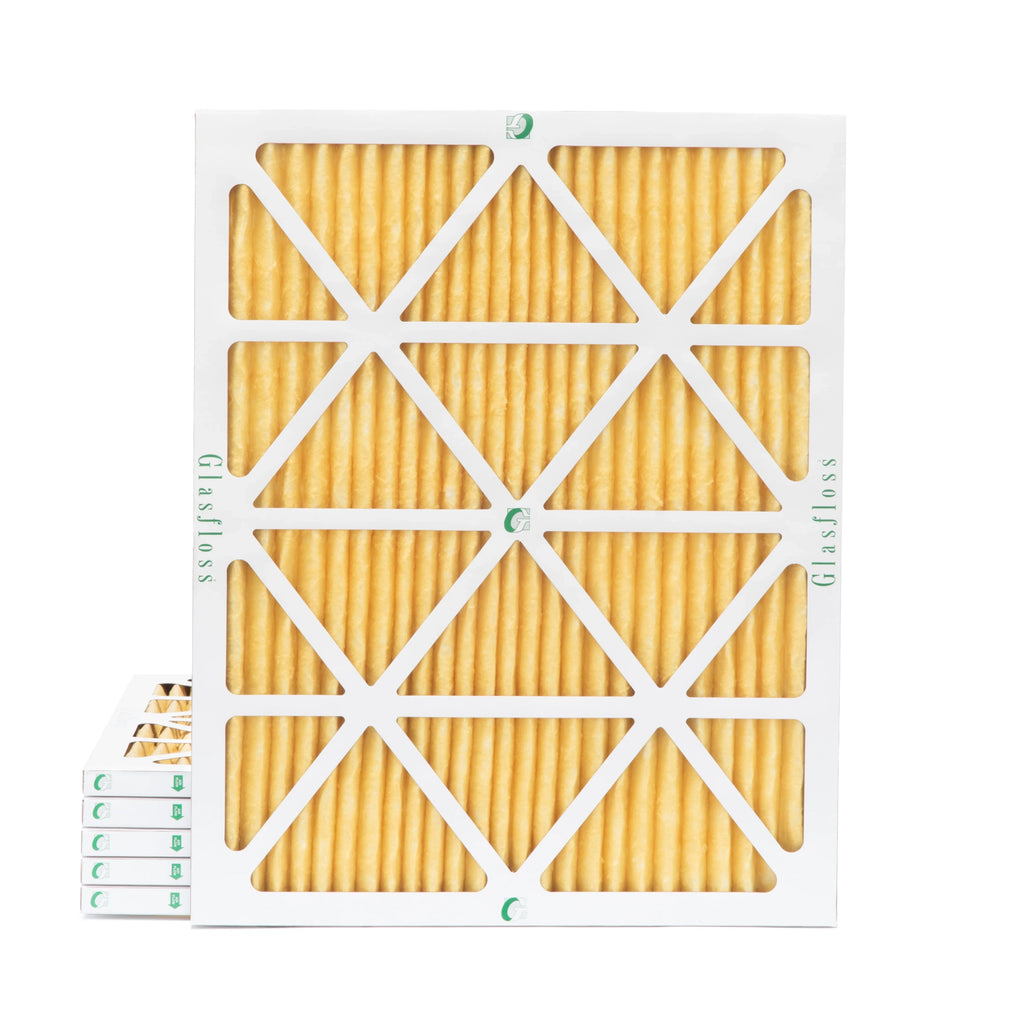 Pack 11 Size: x 17-1/2 Air Glasfloss. MERV Filters x 6 by 18x24x1 Pleated 23-1/2 of 7/8 Actual