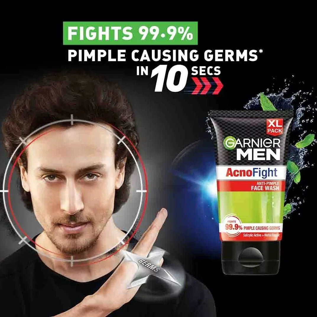 of Garnier Anti-Pimple Balances 150g 2) Face & Repairs (Pack Men, Skin Wash,