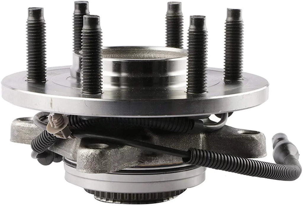 Front Wheel Lugs JADODE Bearing w/ABS, for F-150 6 Mark Assembly 4WD Wheel Lincoln Replacement Hub 515079 2006-2008 LT Bearing Ford 2005-2008,